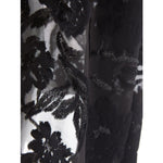 Lardini Elegant Black Viscose Dress LA-1157676-IT40|S