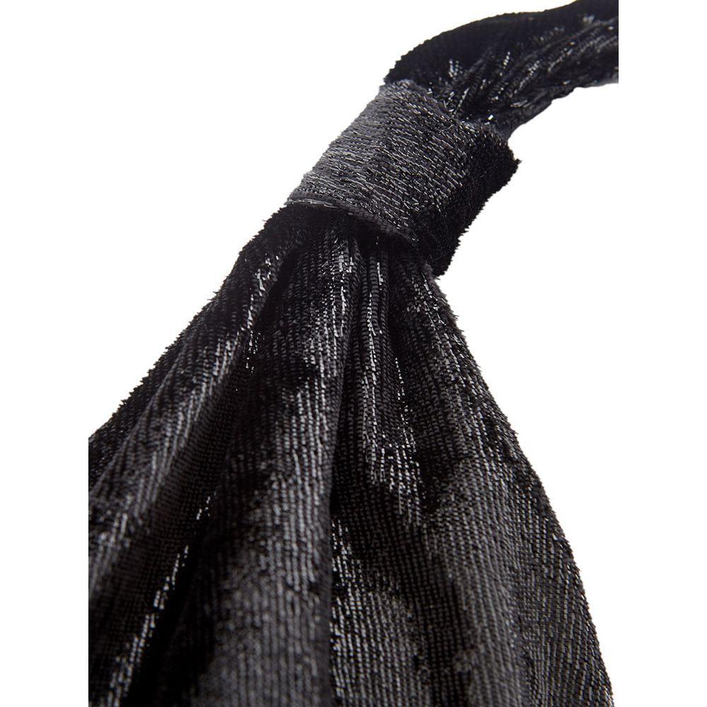 Lardini Elegant Polyester Black Dress LA-1165676-IT40|S