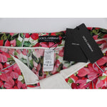 Dolce & Gabbana Multicolor Floral Knee Capris Shorts Pants SIG20001-1