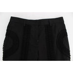 Dolce & Gabbana Black Cotton Stretch Torero Capris Pants SIG20002-4