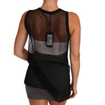 Dolce & Gabbana Black Mesh Transparent Blouse T-shirt TSH2380-42