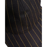 Dolce & Gabbana Brown Stripes Cotton 6 Panels Baseball Cap HAT9721-58