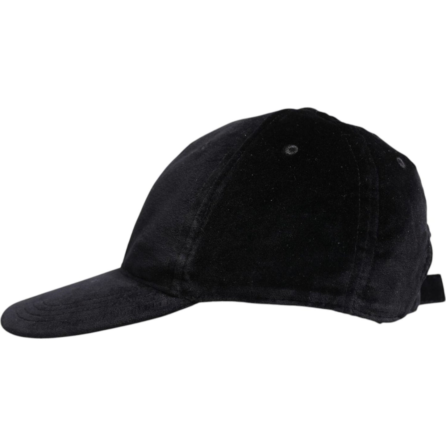 Dolce & Gabbana Black Cotton 6 Panels Baseball Cap HAT9736-57