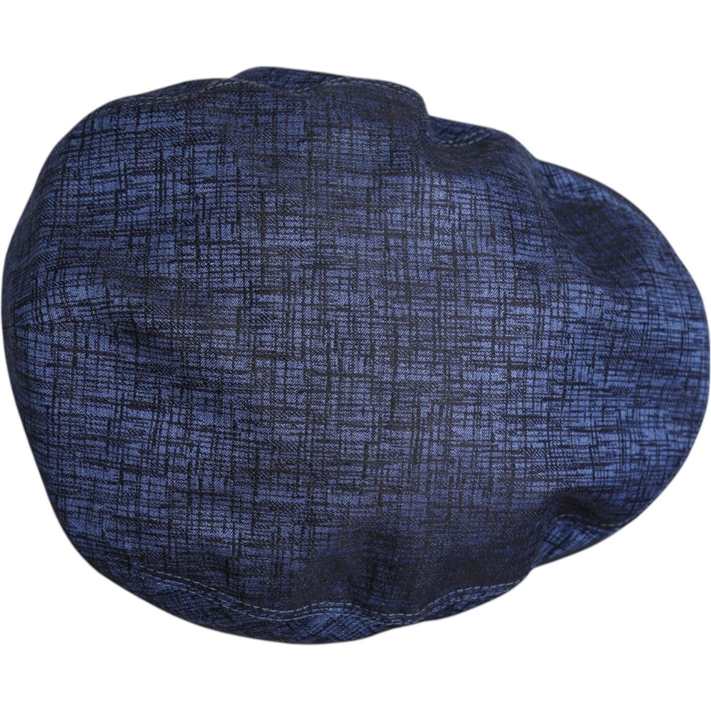 Dolce & Gabbana Blue Cotton Stretch Newsboy Hat HAT9744-58
