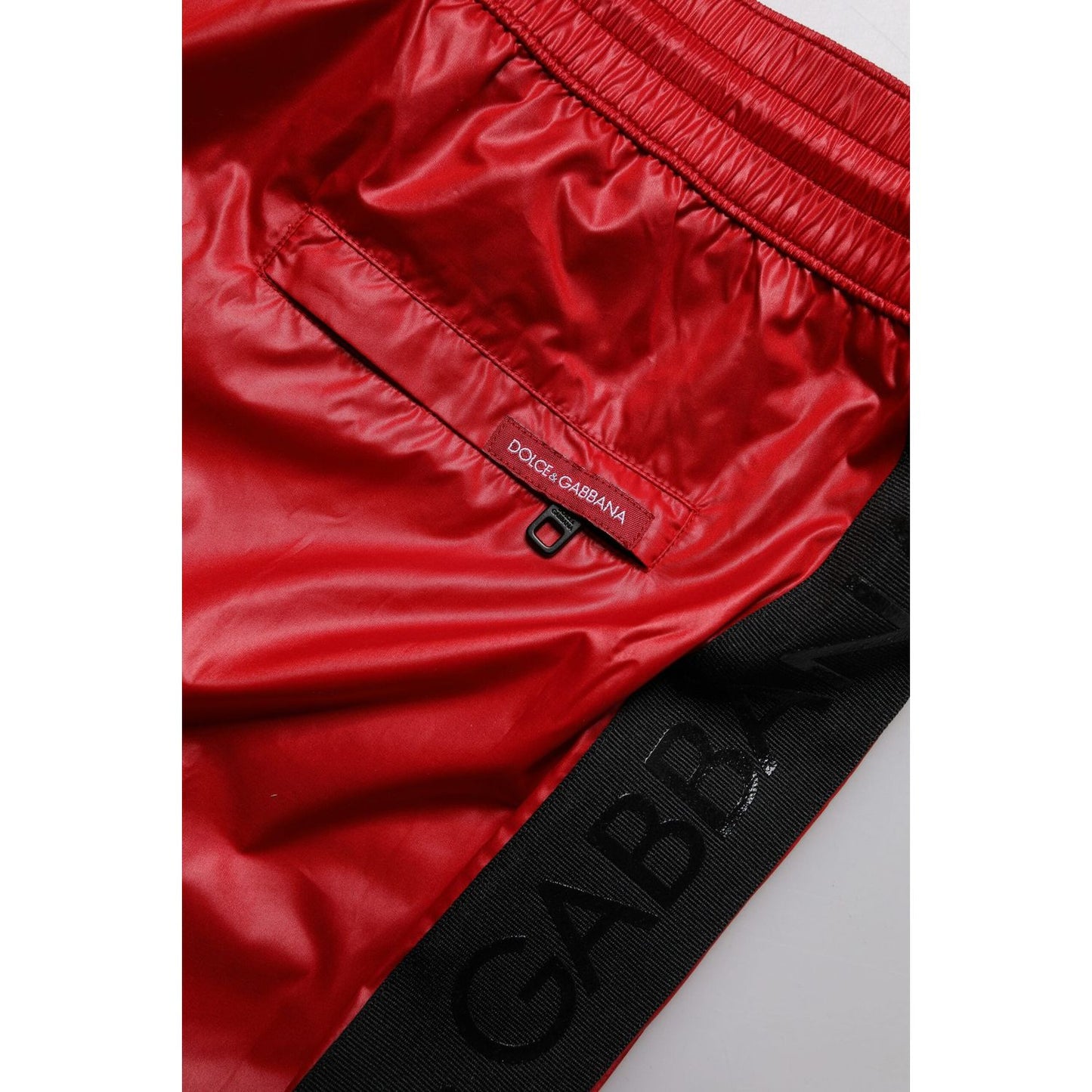Dolce & Gabbana Red Polyester Beachwear Shorts 2Pc Swimwear BIK1923-3