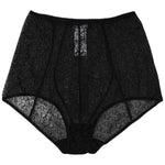 Dolce & Gabbana Black Logo Girdle High Waist Panty Underwear BIK1983-2