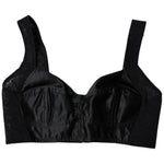 Dolce & Gabbana Black Nylon Balconcino Brassiere Underwear BIK1985-40