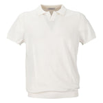People Of Shibuya White Cotton Polo Shirt PE-14572-IT46 | S