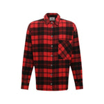Diego Venturino Red Cotton Jacket DI-15082-XS