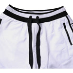 Dolce & Gabbana Black White Cotton Layered Sweatpants Pants PAN76046-50