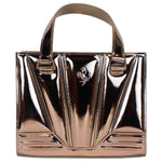 Ferrari Gray Leather Handbag FE-14950