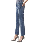 Frankie Morello Blue Other Fibres Women Jeans FR-17267-W27