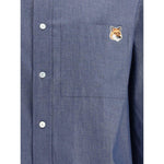 Maison Kitsuné Iconic Fox Shirt MA-OM00432WC5043P470-XL