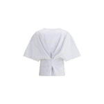 Darkpark Doyle T-shirt with draping DA-WJE07JSW070001-S