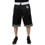 Dolce & Gabbana Black White Men Bermuda Sweatshorts Shorts PAN75728-44