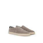 Brunello Cucinelli Gray Leather Sneaker BR-739766220011147-44