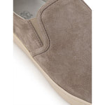 Brunello Cucinelli Gray Leather Sneaker BR-739766220011147-44
