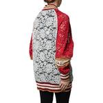 Dolce & Gabbana Multicolor Floral Lace Cardigan Sweater JKT41389-36