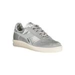 Diadora Gray Leather Women Sneaker Diadora Gray