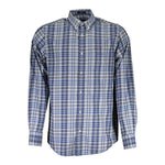 Gant Blue Cotton Men Shirt GA-1409-S
