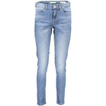Guess Jeans Light Blue Cotton Women Jeans GU-1016-W26 | L30