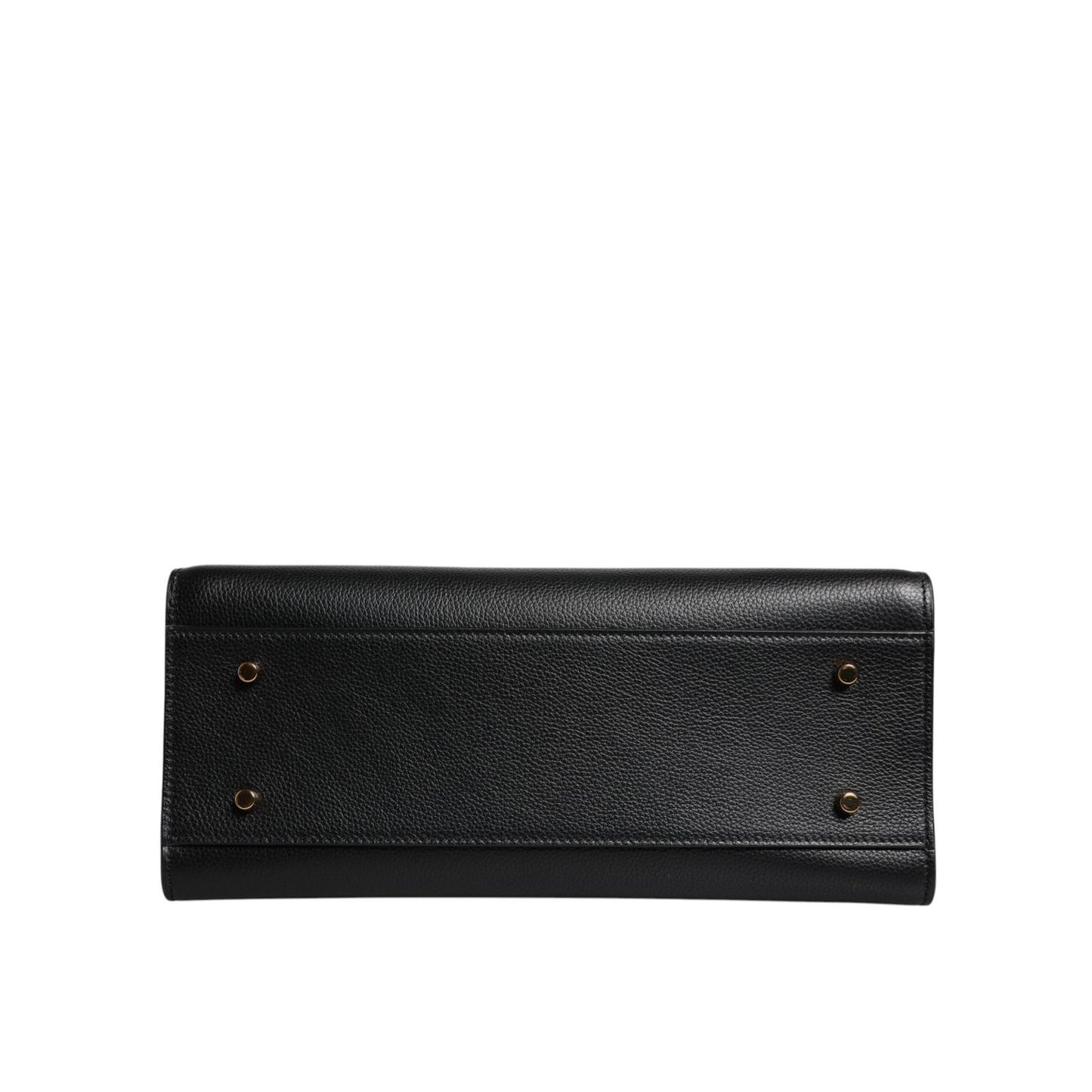 Versace Black Large Leather Top Handle Shoulder Crossbody Bag BAG4390