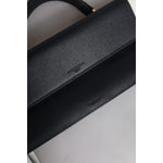 Dolce & Gabbana Blue White Calfskin Leather Crossbody Shoulder Bag BAG4395
