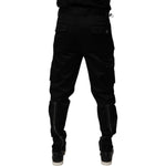 Dolce & Gabbana Black Cotton Cargo Tapered Pants PAN75135-48