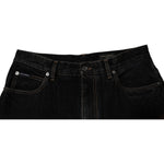 Dolce & Gabbana Black Cotton Mid Waist Wide Leg Denim Jeans PAN75181-48