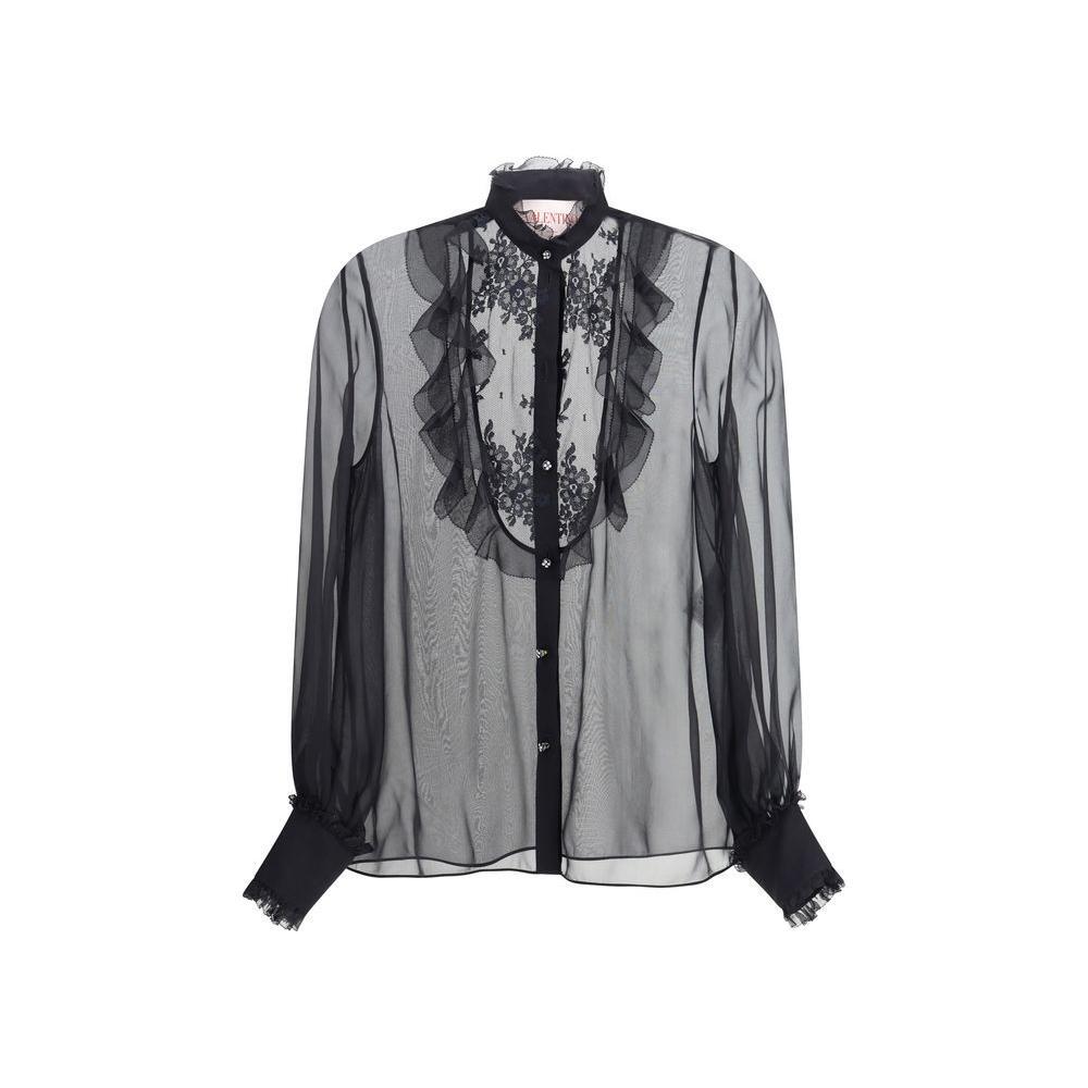 Valentino Chiffon Shirt VA-6B0AB7J02UP0NO-48