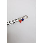 Dolce & Gabbana Silver Brass Chain Dice Logo Embellished Charm Bracelet