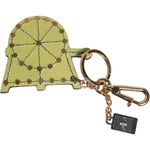 Dolce & Gabbana Multicolor Gold Tone Carretto Keychain Keyring SMY10761