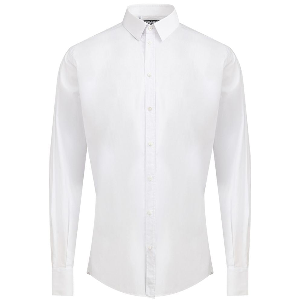 Dolce & Gabbana White Cotton Shirt DO-8313666-44