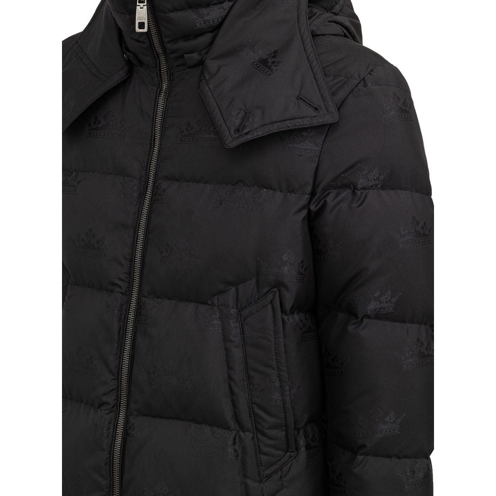 Dolce & Gabbana Black Cotton Jackets & Coat DO-8335676-IT50 | L