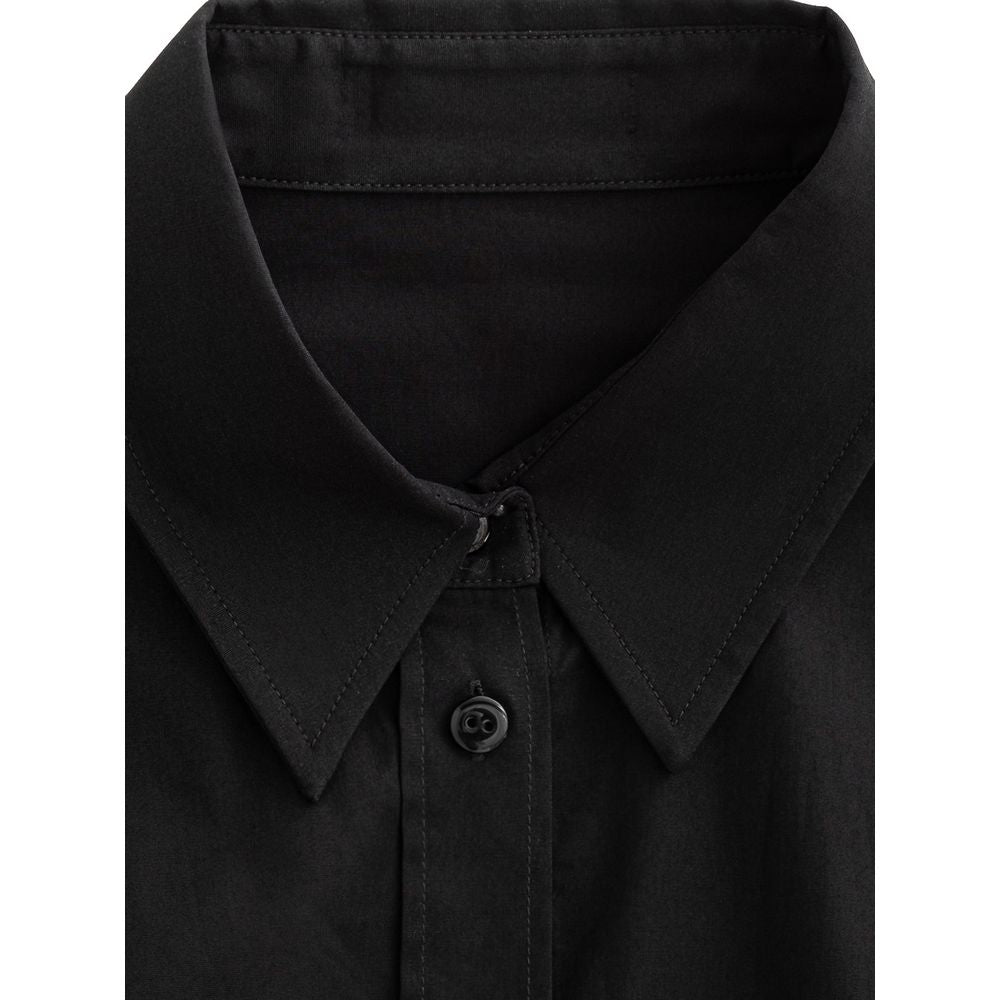 Dolce & Gabbana Black Cotton Shirt DO-8321676-44