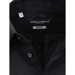 Dolce & Gabbana Black Cotton Shirt DO-8333676-IT39 | M