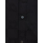 Dolce & Gabbana Black Cotton Shirt DO-8333676-IT39 | M