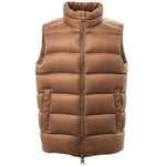Herno Brown Polyamide Sleveless Jacket HE-7611664-IT50 | L