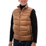 Herno Brown Polyamide Sleveless Jacket HE-7611664-IT50 | L
