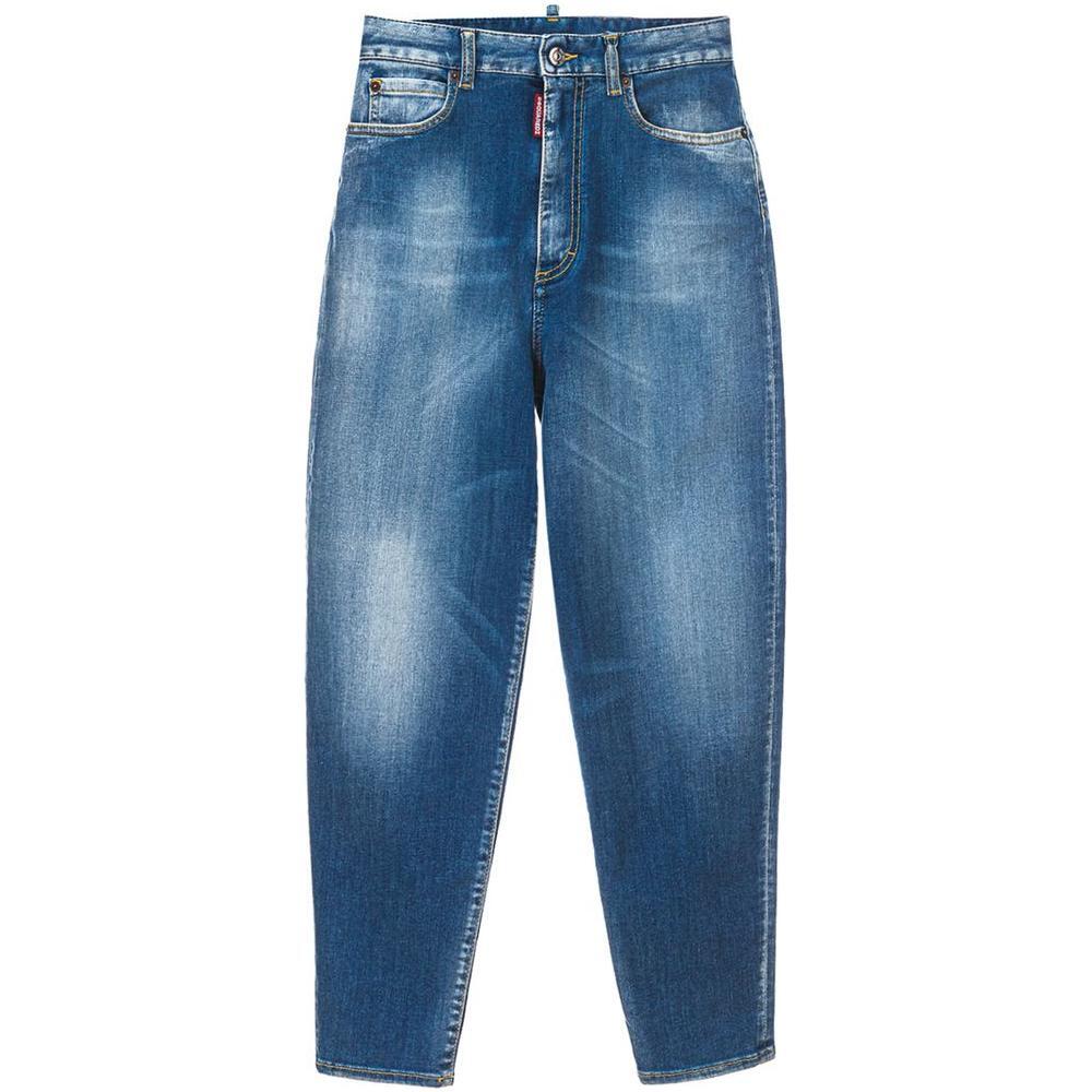 Dsquared² Blue Cotton Jeans Denim DS-5253673-IT40|S