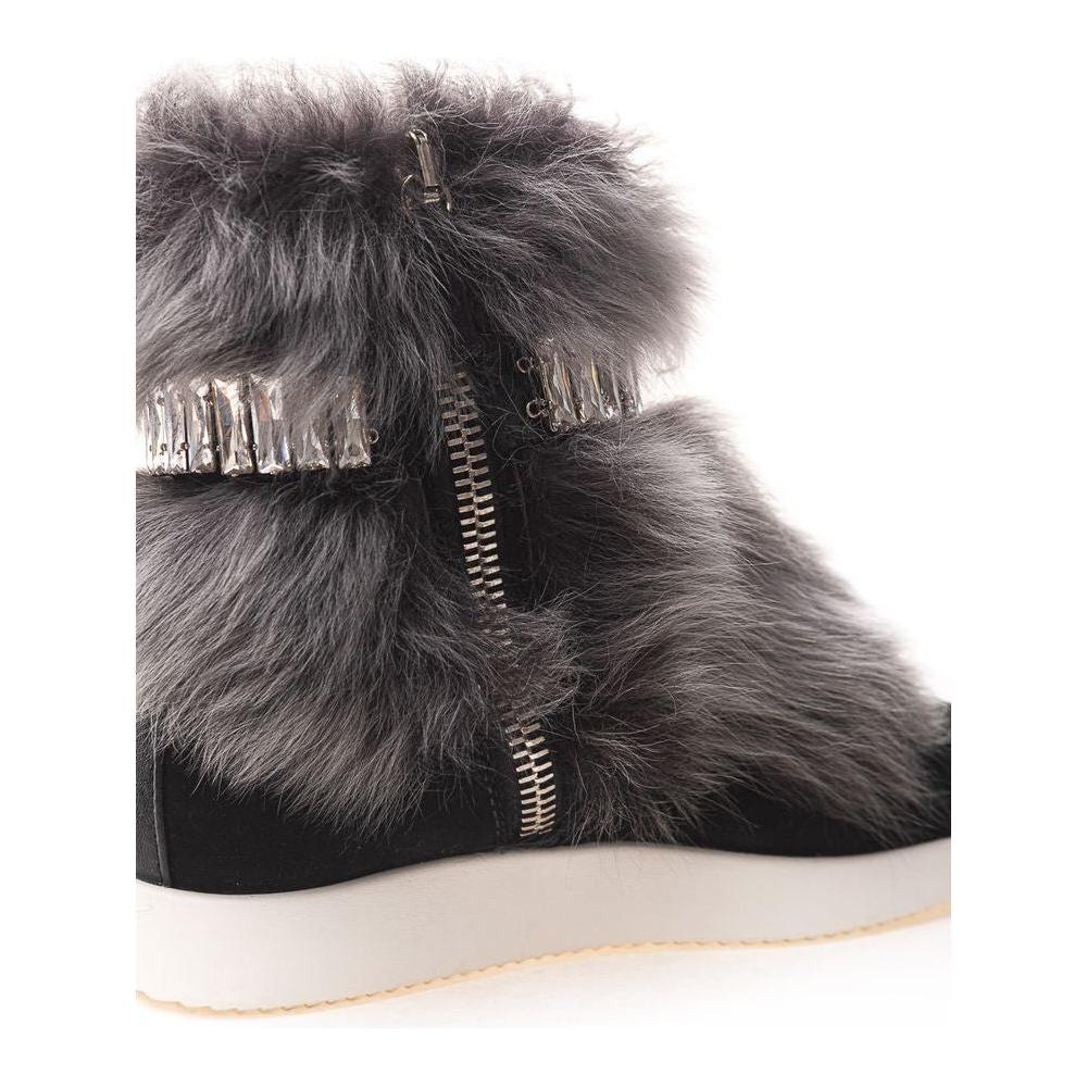 Giuseppe Zanotti Black Neoprene Sneaker GI-5125676-EU36.5/US6.5