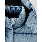 Miu Miu Blue Polyester Jackets & Coat MI-5513673-IT38|XS