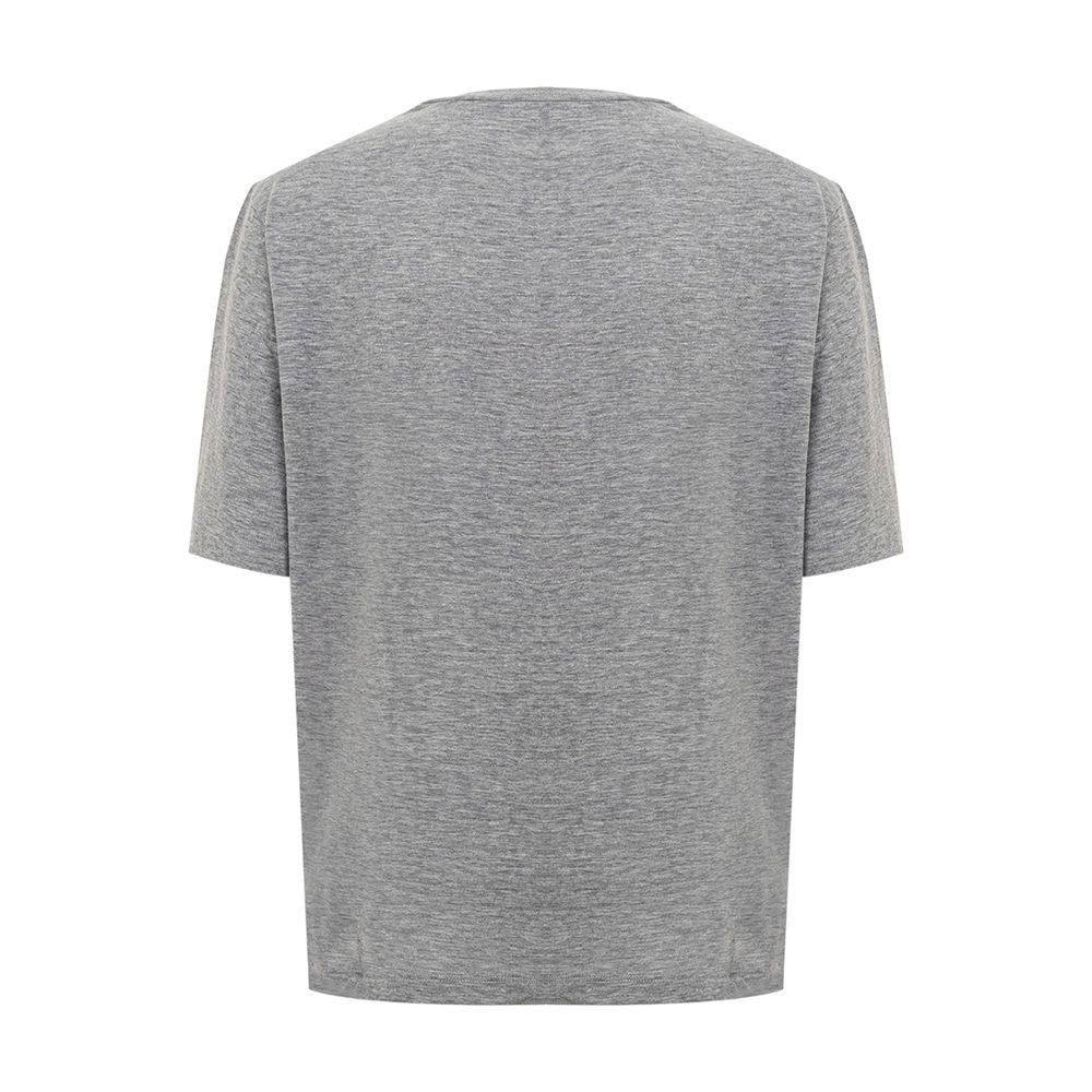 Dsquared² Chic Gray Cotton Tee for the Modern Woman DS-4625662-S
