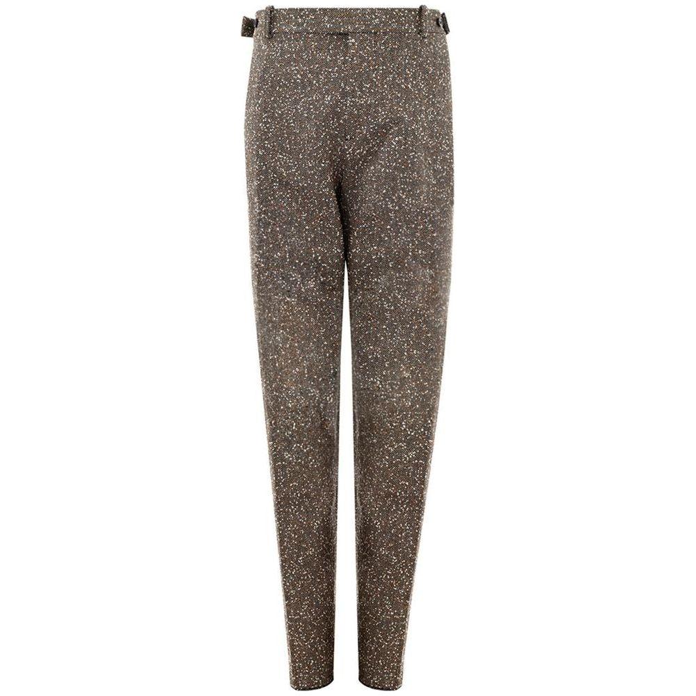 Bottega Veneta Multicolor Viscose Pants for Elegant Evenings BO-1679667-IT40|S