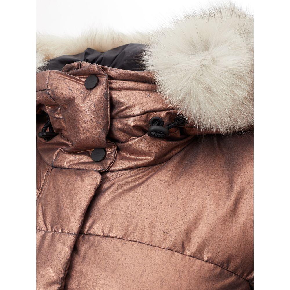 Peuterey Pink Polyester Jackets & Coat PE-1666675-IT40|S