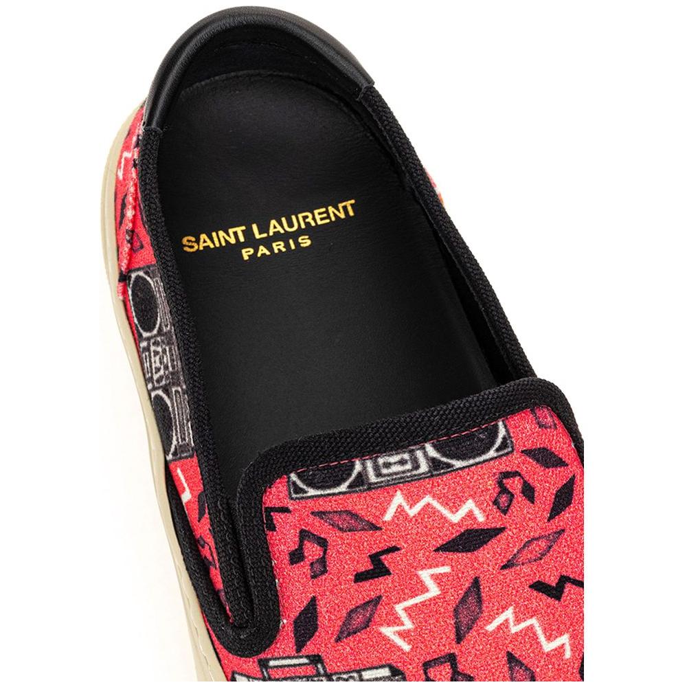 Saint Laurent Pink Cotton Sneaker SA-4857675-EU39/US9