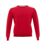 Gran Sasso Elegant Red Wool Sweater for Men GR-4363665-IT50 | L