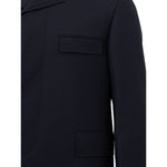 Thom Browne Elegant Wool Jacket in Signature Blue TH-3768673-IT50 | L