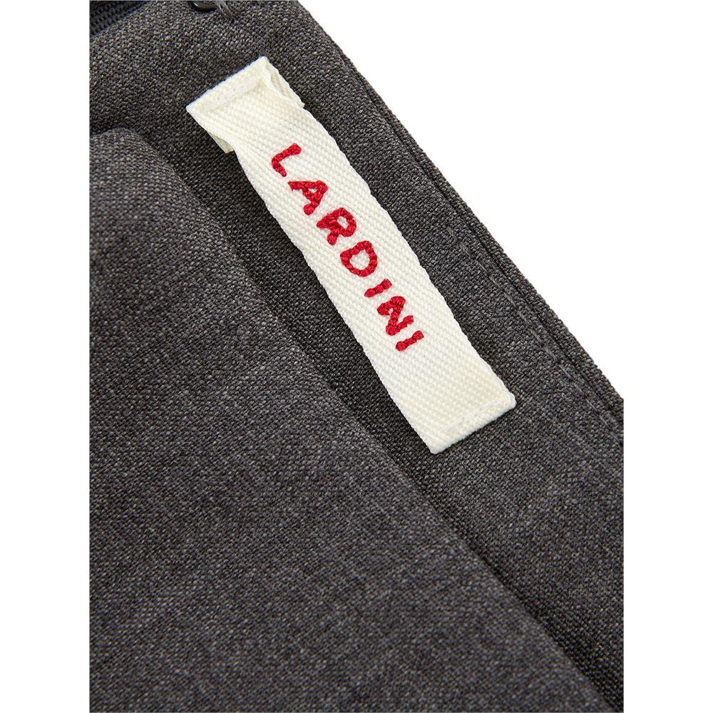 Lardini Chic Gray Wool Pencil Skirt LA-1113662-IT40|S
