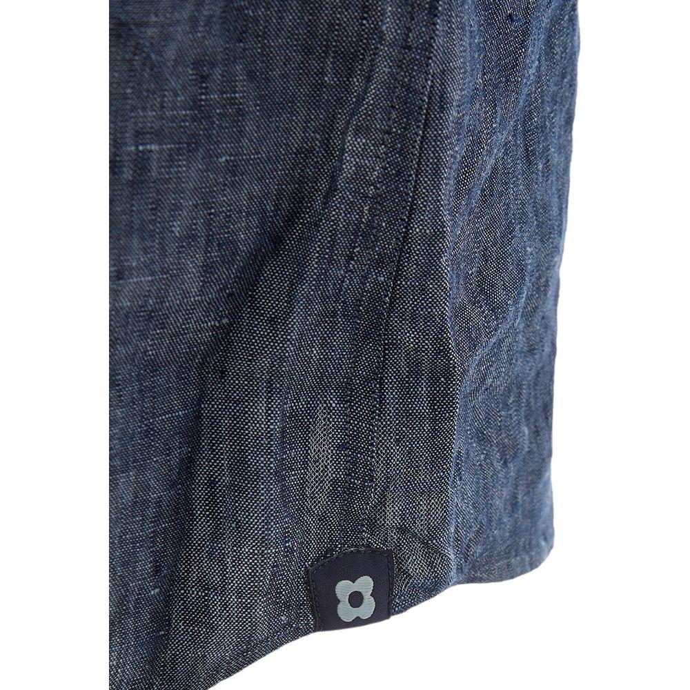Lardini Elegant Flax Blue Shirt for Men LA-1406673-42